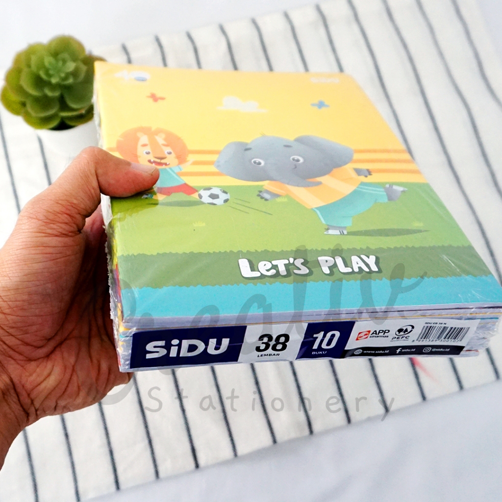 

SINAR DUNIA Buku Tulis Sekolah 38 Lembar (10 Buku)