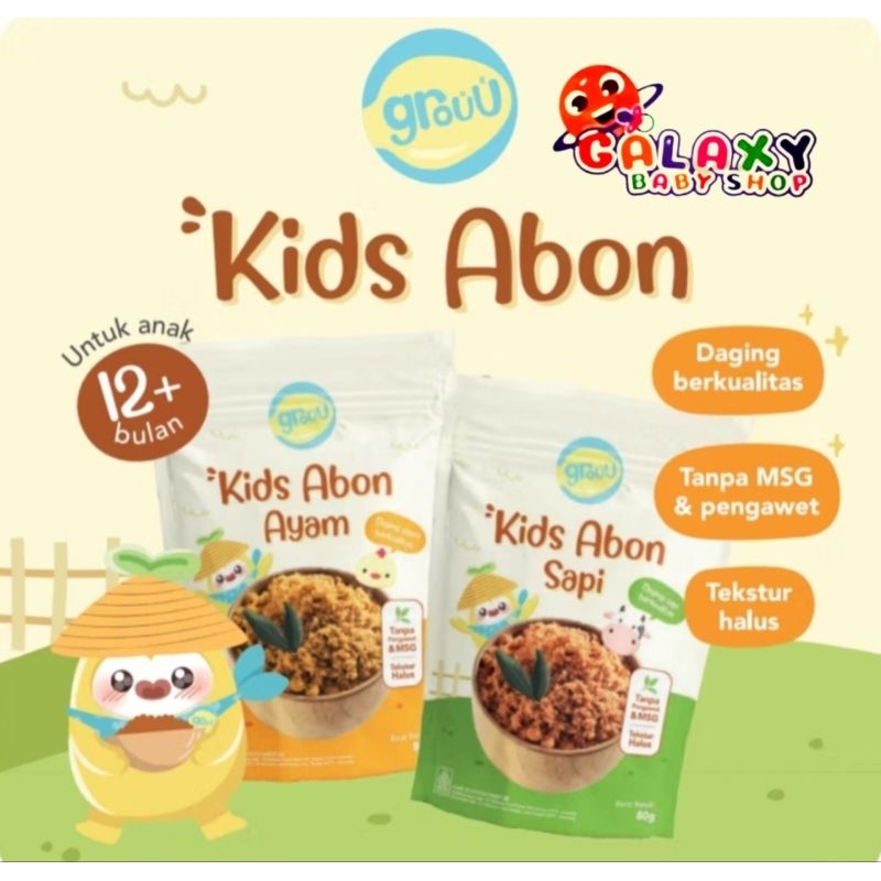 

Grouu Kids Abon 12+ non msg 80gr