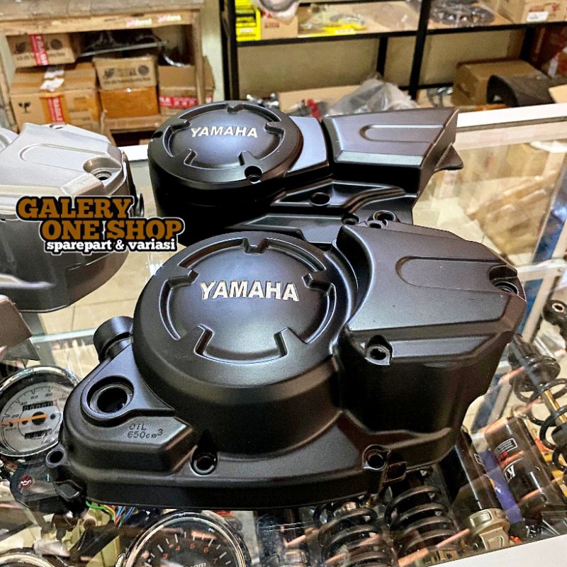 Bak mesin rx king new bak kalter rx king rxk peredam hitam powder coating