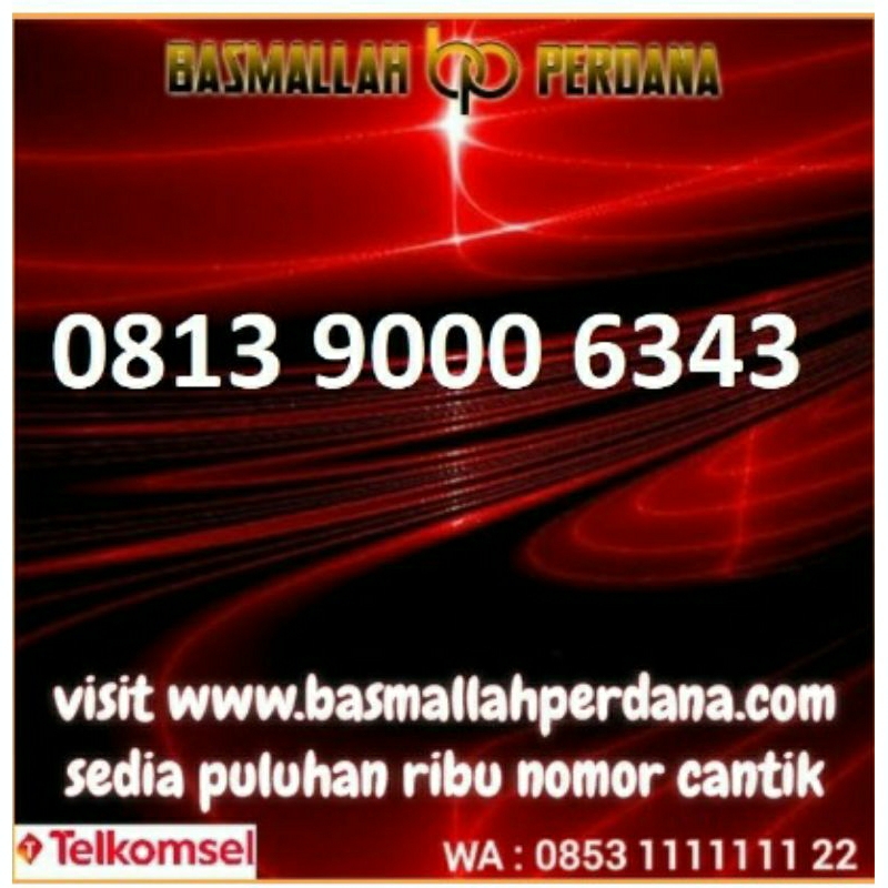 nomor cantik simpati 9000