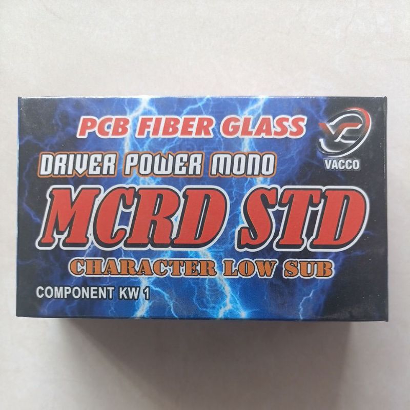 Driver Power Mono MCRD V2 Character Low Sub By Vacco