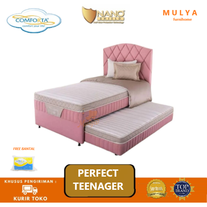 Kasur Springbed Sorong Set Comforta 2 in1 /Bed Sorong Comforta/Comforta Multibed Series