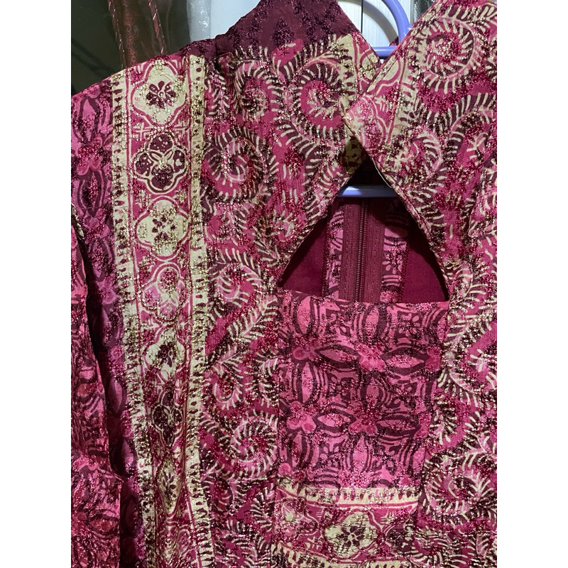 Preloved Dress Batik