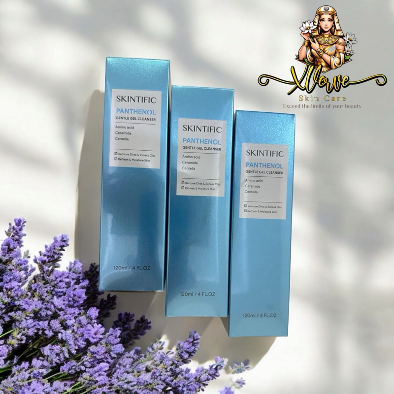 Skintific Panthenol Cleanser || Skintific Panthenol Gentle gel cleanser || Skintific Facial wash 120