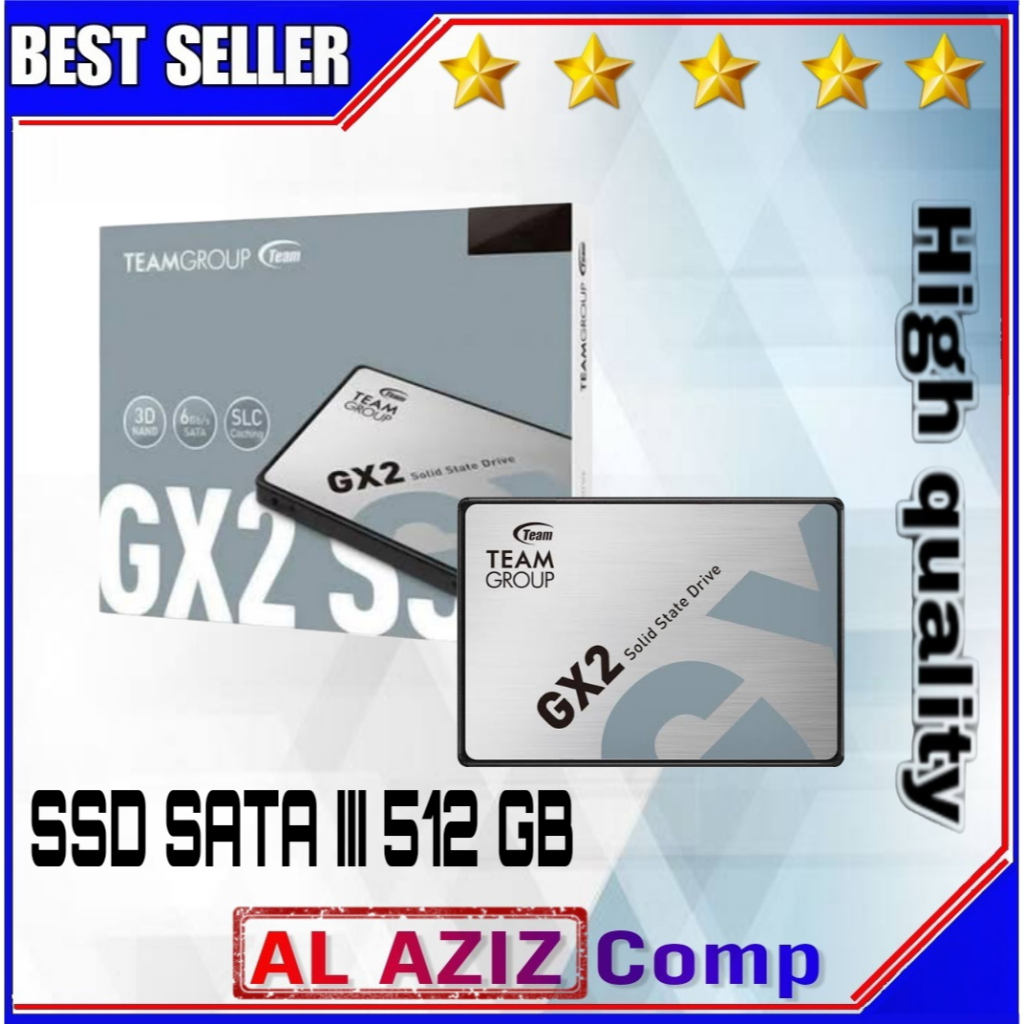 SSD SATA III TEAM Group GX2 512GB SATA RESMI