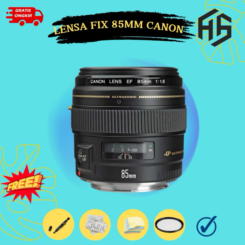 LENSA FIX CANON 85MM F1.8 USM
