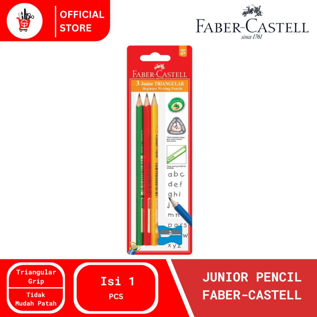 

Pencil | Pensil Junior Faber-Castell (1 Set)