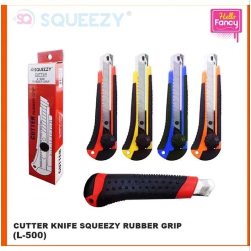 

cutter besar/pisau cutter Squeezy/cutter L-500 murah