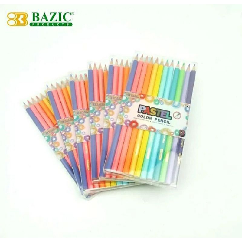 

Bazic 775 - Cat Kayu Pastel / Clear Kayu Coloring Pastel 12 Warna