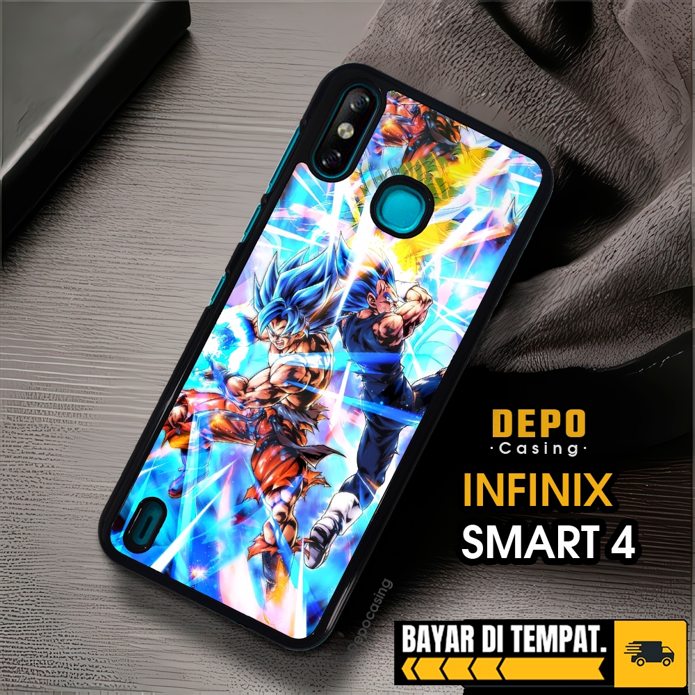 Case Infinix Smart 4 Casing Infinix Smart 4 Casing Depo Casing [DBZ] Case Glossy Case Aesthetic Cust
