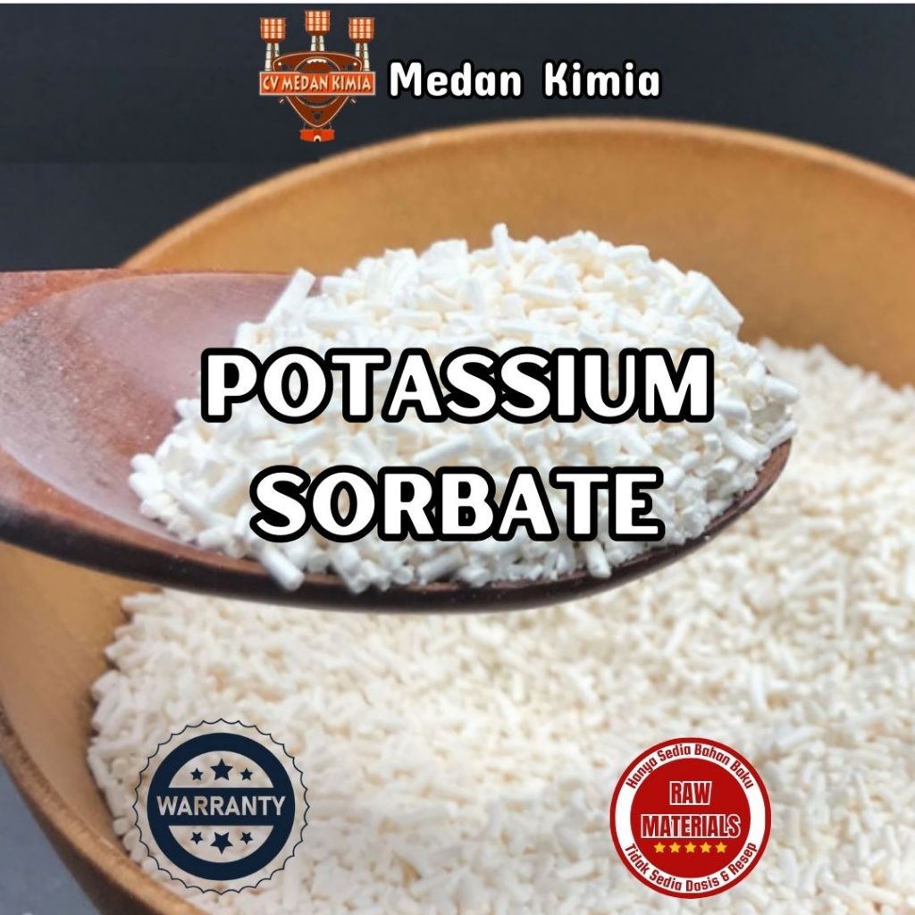 

Potassium Sorbate 1kg Bahan Pengawet Makanan & Skincare