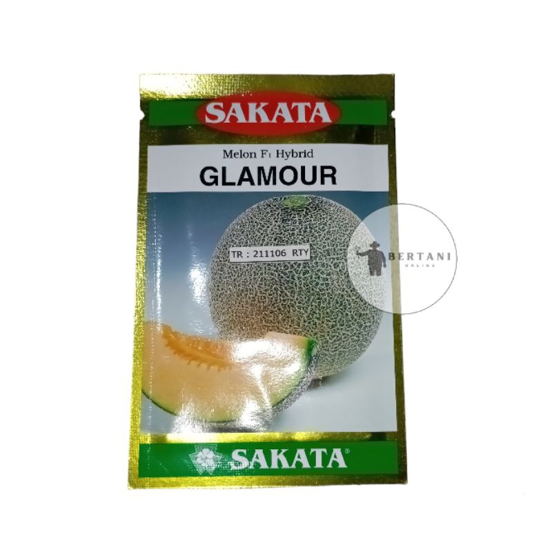 Benih Melon Hibrida F1 Glamour SAKATA