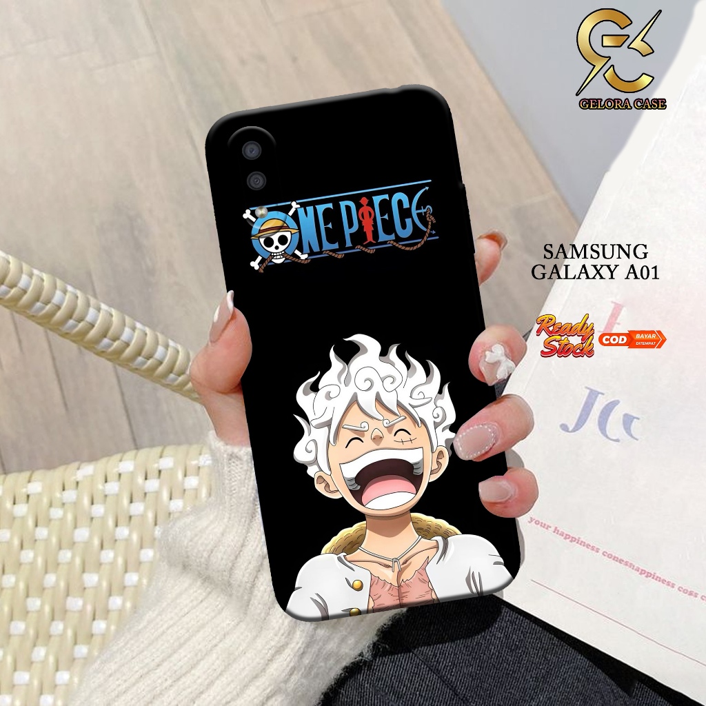 Case Samsung Galaxy A01 - geloracase - Casing Samsung A01  - Motif case anime - Samsung - Softcase S