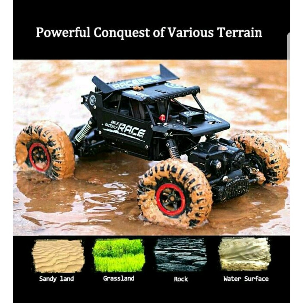 RC RACE (MODIFIKASI ANTI AIR) 4X4 4WD