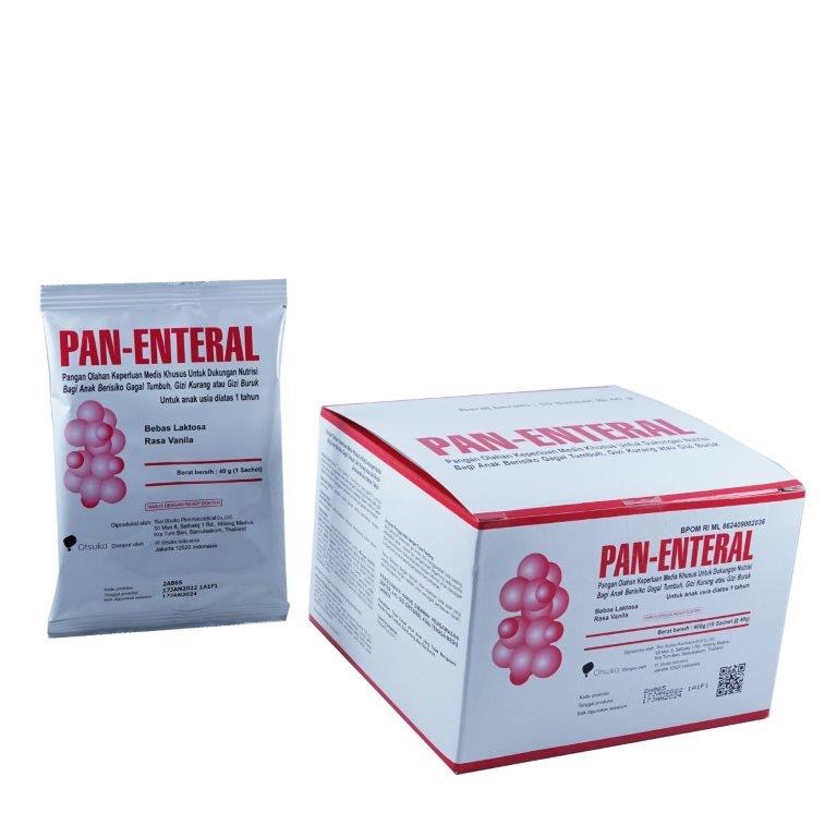 

PAN-ENTERAL 40 GRAM RASA VANILA BOX @ 10 SACHET