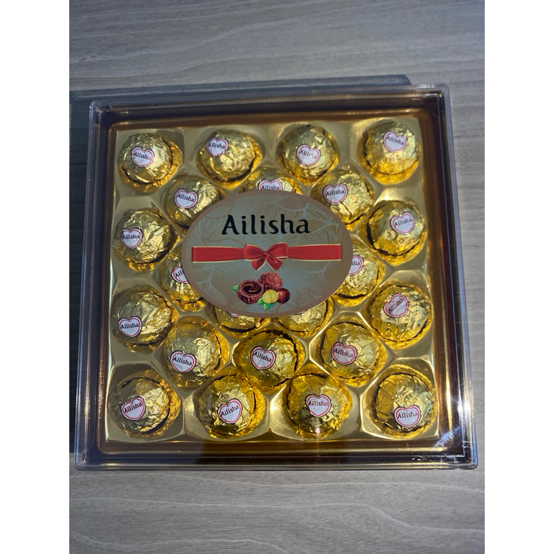 

Chocolate Ailisha heart