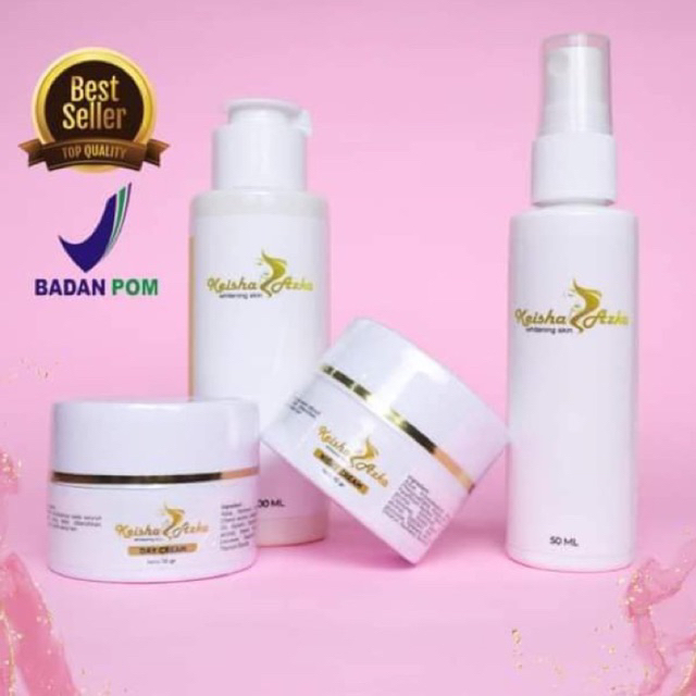 [COD] Keisha Azka Skincare Paket Basic BPOM (KEMASAN BARU)