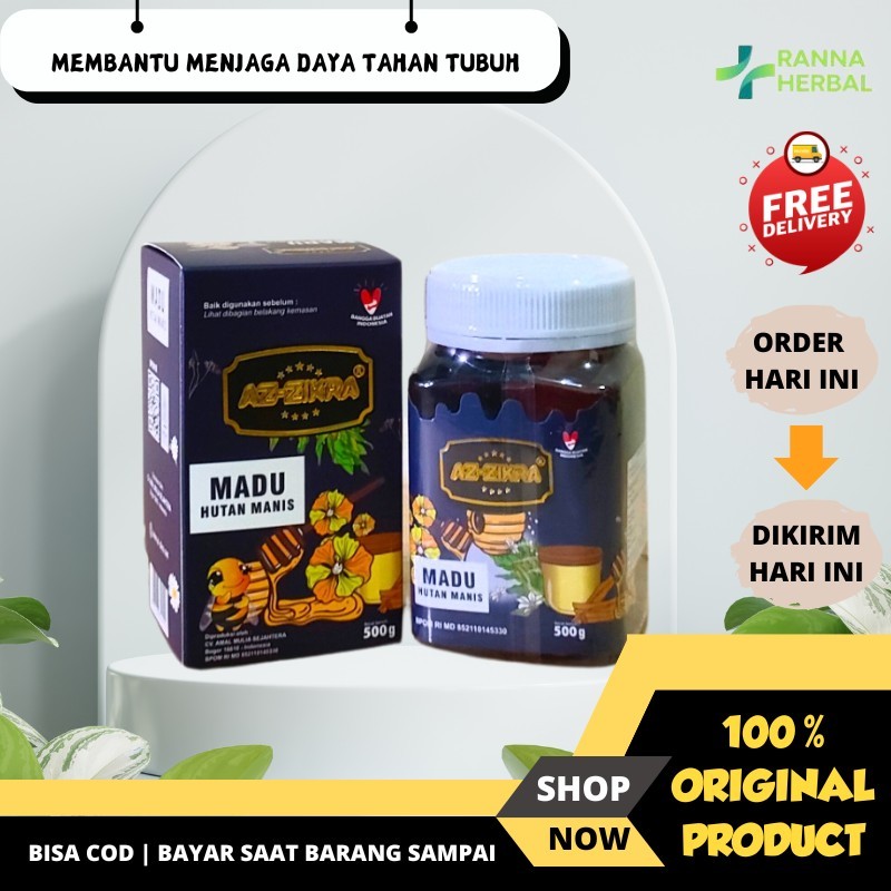 

MADU AZ-ZIKRA KEMASAN PREMIUM HUTAN MANIS TERBARU ORIGINAL