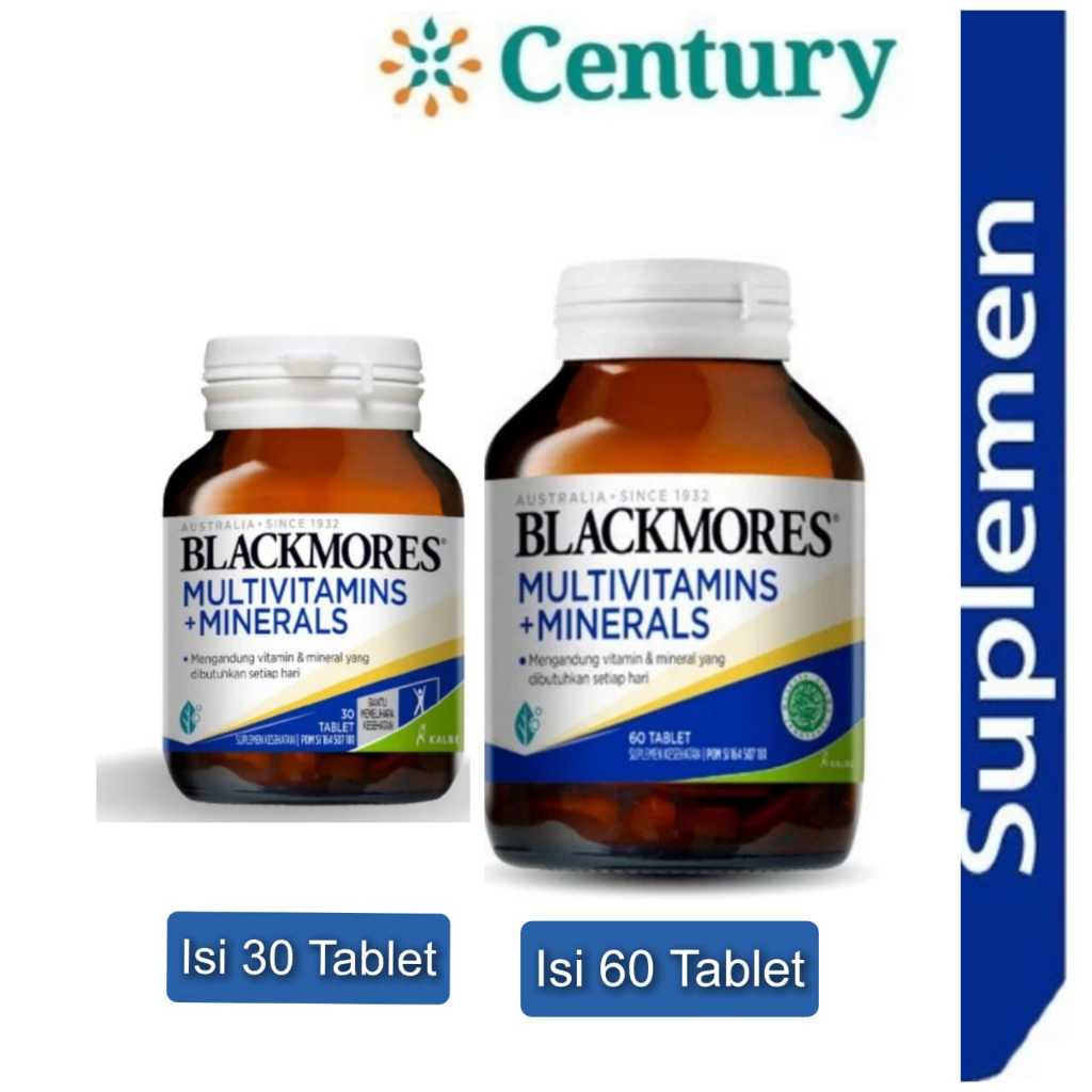 Blackmores Multivitamins + Minerals 30 &60 Tablet / Suplement / Multivitamin/ Suplement / Vitamin / 