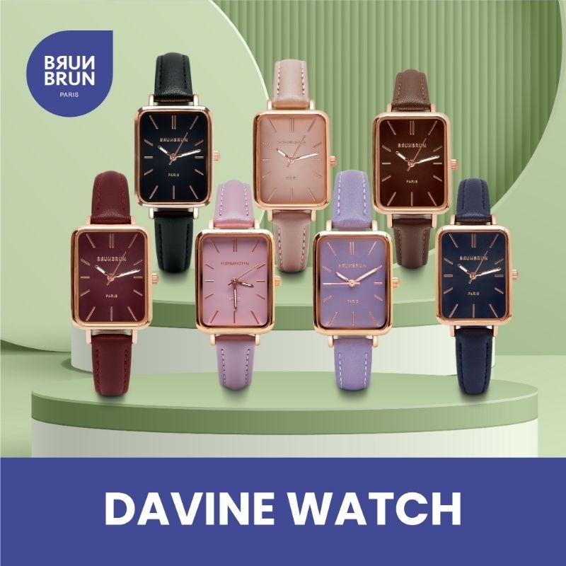 JAM TANGAN BRUNBRUN DAVINE WATCH ORIGINAL BERKUALITAS