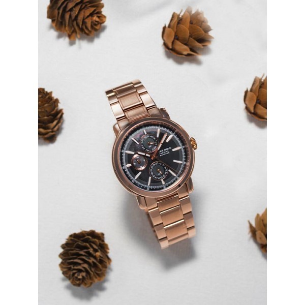 [FREE MUG] Jam Tangan Wanita Aries Gold Original & Garansi Resmi 2 Tahun B-7302-RG-BKRG