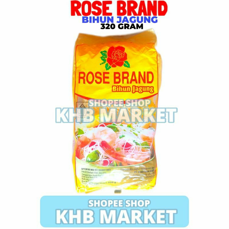 

Rose Brand Bihun Jagung 320 Gram