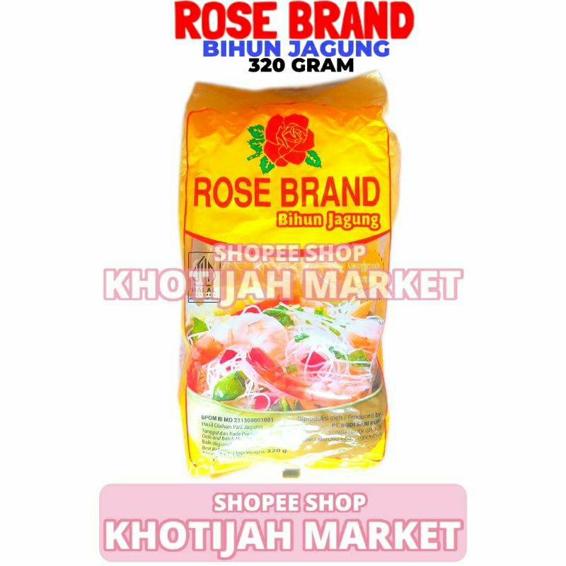 

Rose Brand Bihun Jagung 320gr