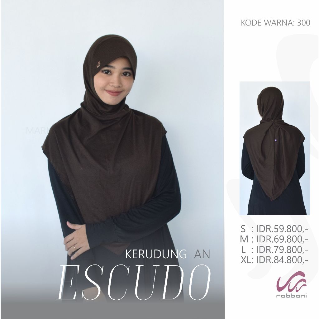 [DISC 40%] RABBANI JILBAB ESCUDO
