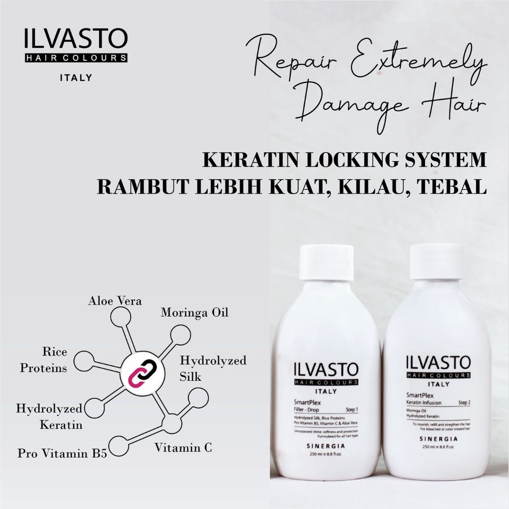 ILVASTO SMARTPLEX (Filler Drop/ Infuse Keratin)