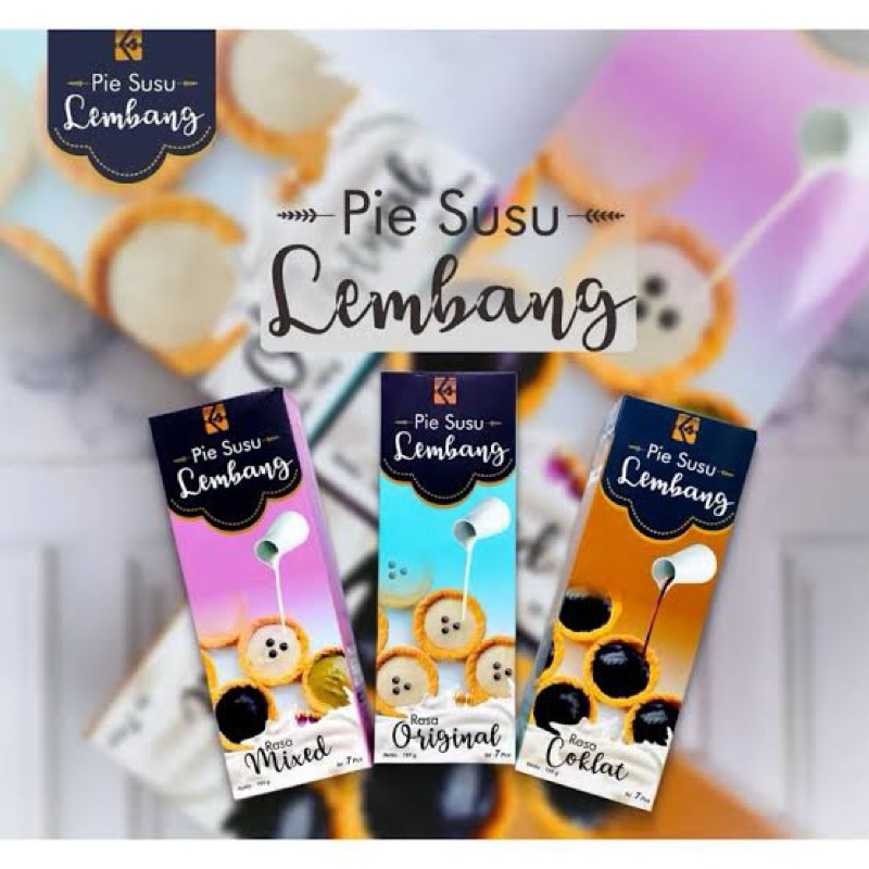 

OLEH-OLEH BANDUNG PIE Susu Lembang Isi 7 Pcs