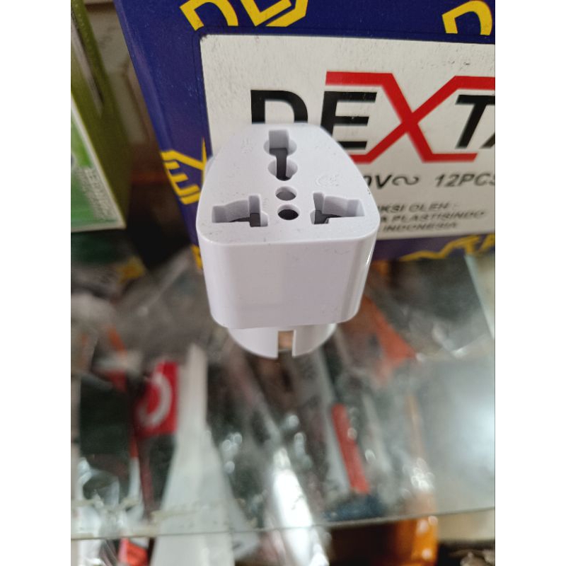 adapter dua colokan ubah ke tiga colokan