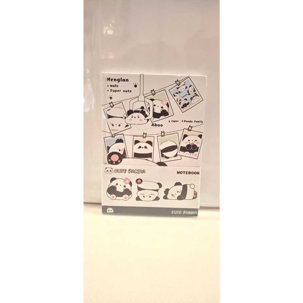 

KAKO CUTE PANDA HC NOTEBOOK A5 WHITE - GRAMEDIA BSD CITY