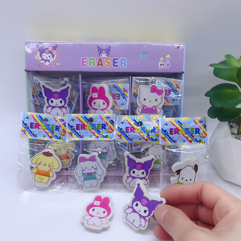 

[PREMIUM] Penghapus Lucu Motif Sanrio / Penghapus Pensil Kuromi Melody