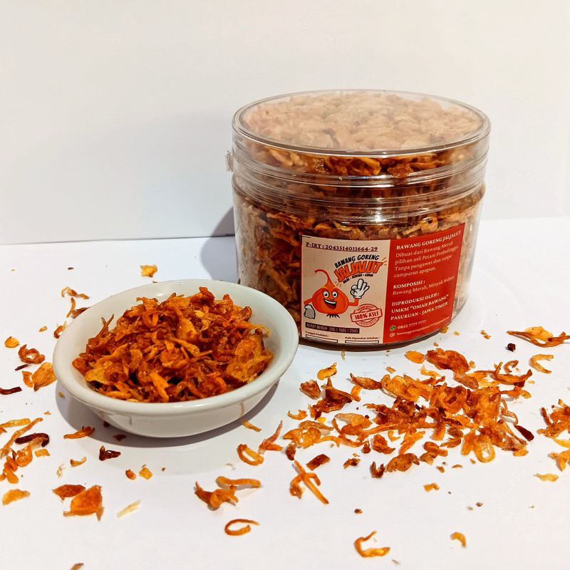 

[TERMURAH] JALJALUT BAWANG GORENG 170 gr HALAL ORI GURIH RENYAH ASLI