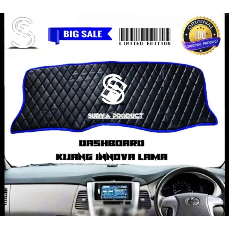 alas dashboard mobil kijang inova lama bahan kulit sintetis original