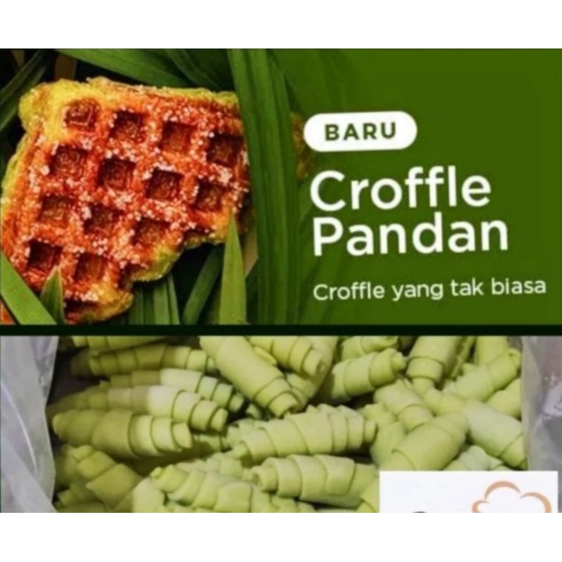 

Croffle dough PANDAN | Croissant dough PANDAN | BonPatis (1 Dus) -BEST SELLER-