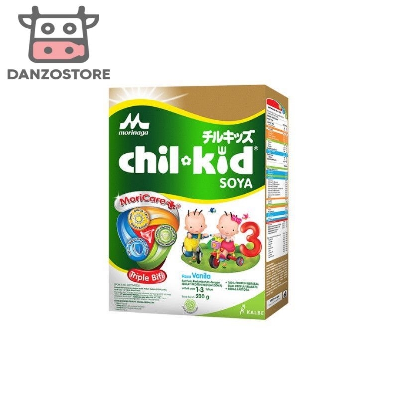 CHIL KID SOYA 200GR/RASA VANILA DAN MADU FORMULA PERTUMBUHAN DENGAN ISOLAT PROTEIN KEDELAI SOYA