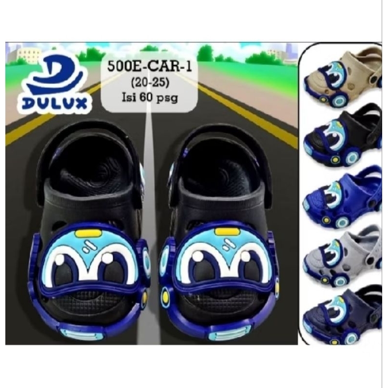 Sandal Dulux 500E-CAR Sandal Dulux Car Sandal Dulux Mobil Sandal Mobil Anak Sepatu Mobil Anak Sandal