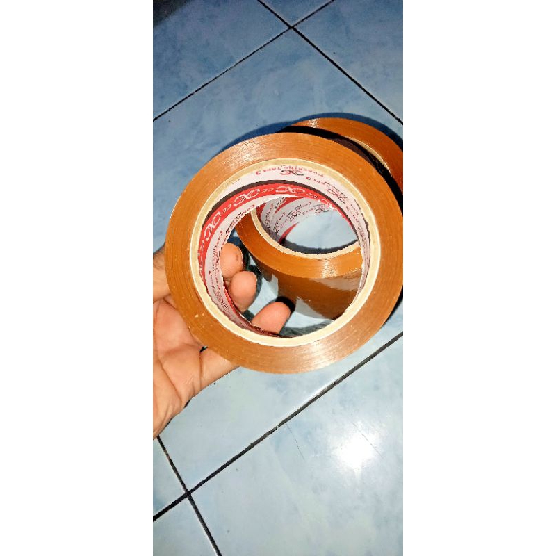 

lakban packing ukuran 2,5 inch 100 yard real