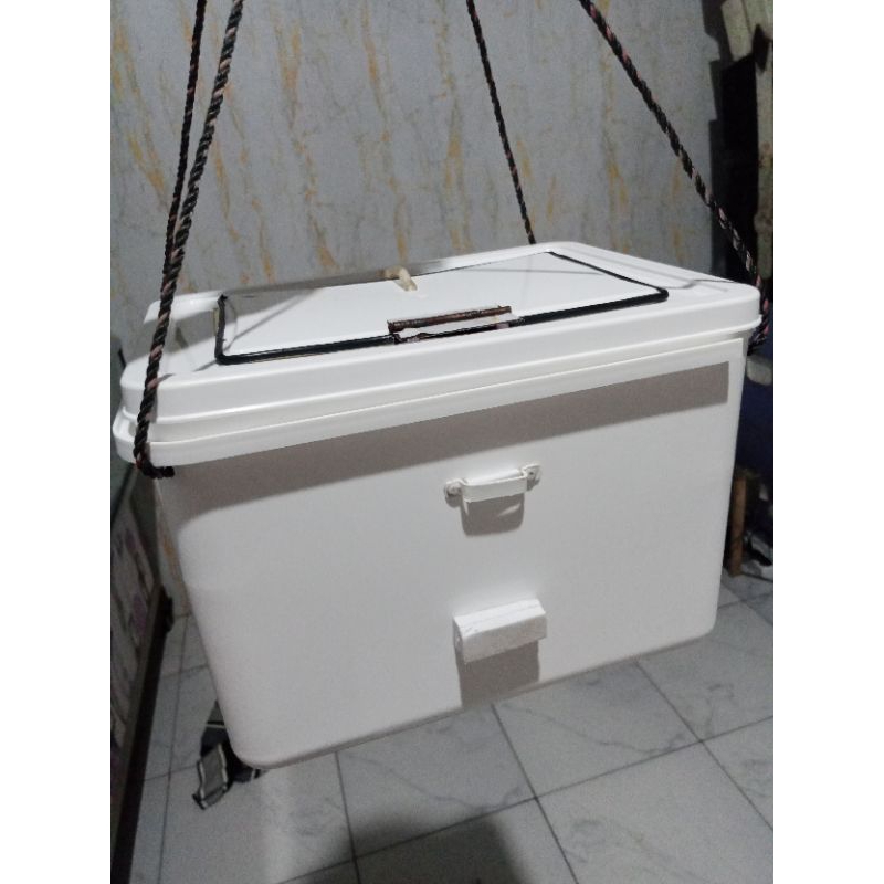 Ember kotak tempat umpan mancing,udang hidup