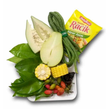 

Sayur Asem 1 paket LENGKAP /Paket Sayur Asem + Bumbu Racik Siap Masak 1 Pack