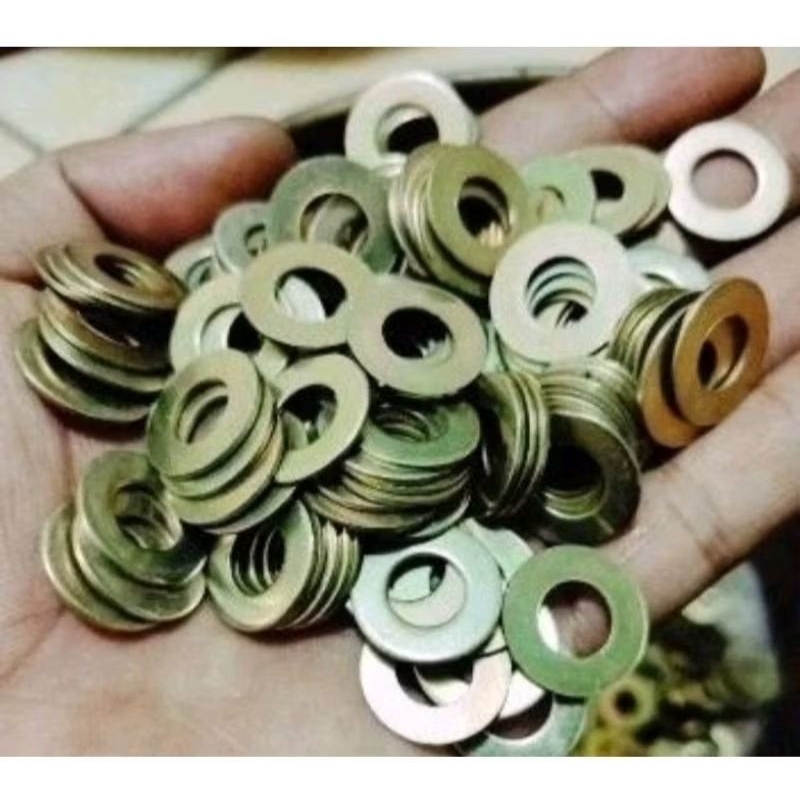 Ring plat M 10 tebal. kunci baud 14