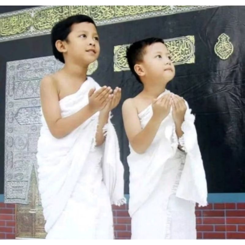 KAIN BAJU IHRAM ANAK TK/PAUD.IHRAM INSTAN/BIASA TERMURAH