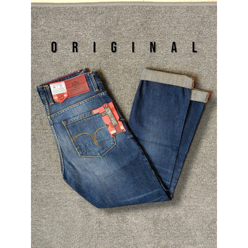 CELANA PANJANG JEANS PRIA HUGO POINT ORIGINAL