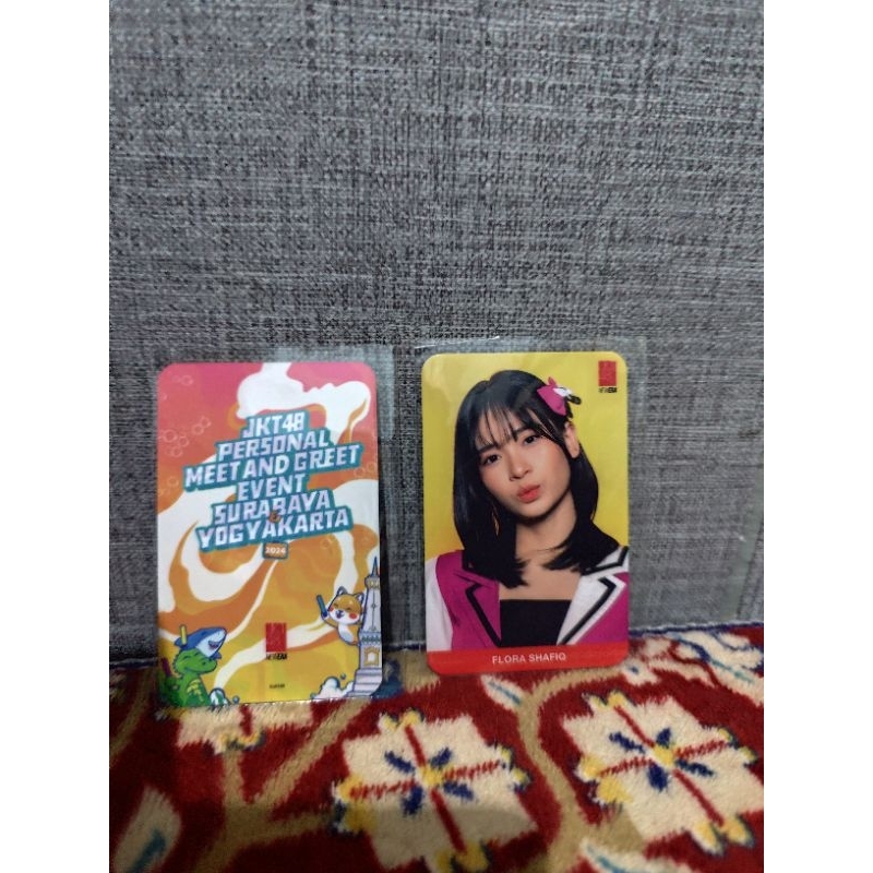 Photocard JKT48 Flora Ramune theater sementara official 100%