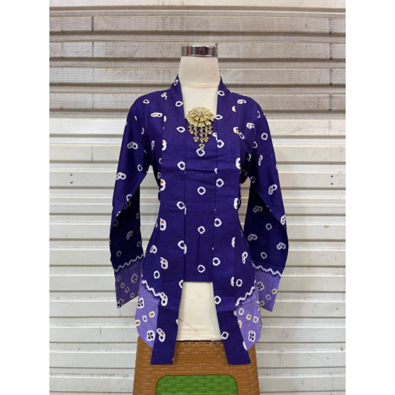 dhl//kebaya kutubaru//atasan kutubaru jumputan//kebaya jumputan kutubaru