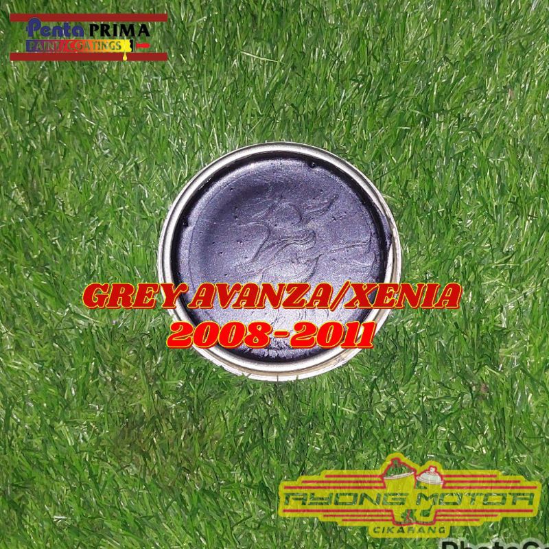 Cat Penta Super Gloss/Cat Duco NC 09733 TT Dark Grey Met S33 (Grey Avanza/Xenia 2009)