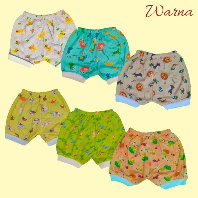 UsagiSNI || 12 Pcs Celana Pendek Usagi Gold Warna | Celana Pendek Bayi Usagi gold Warna  | Celana Pe