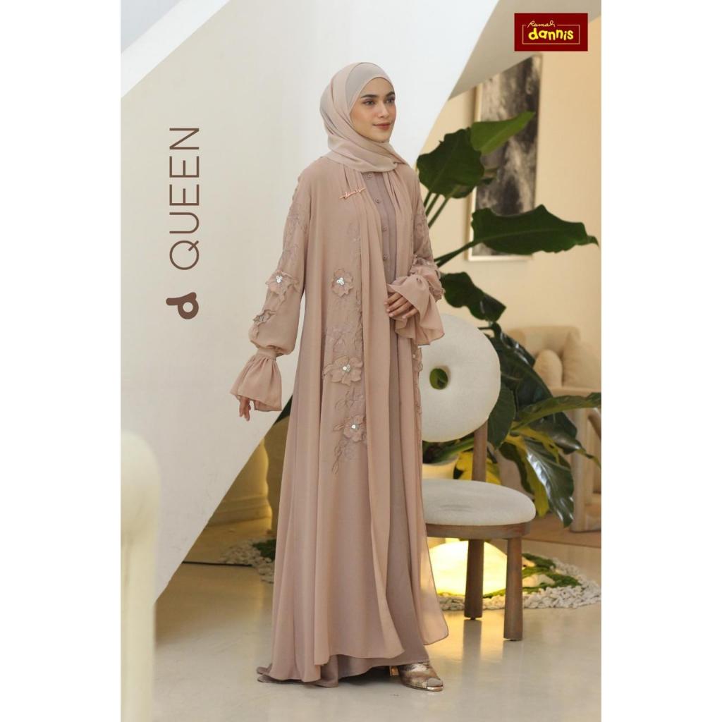 [RUMAH DANNIS] Abaya Gamis Jubah Wanita Dewasa Terbaru Dannis D’Queen