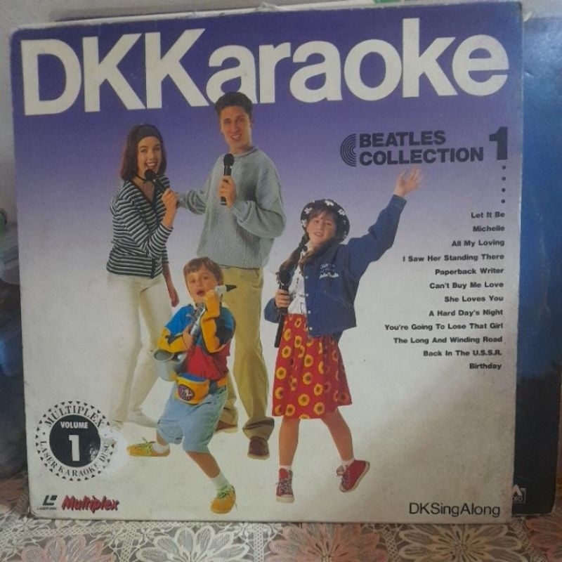 laserdisc karaoke beatles collection 1
